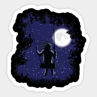 Night Swing Tranquility Sticker